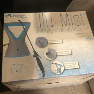 Battery powered sprayer